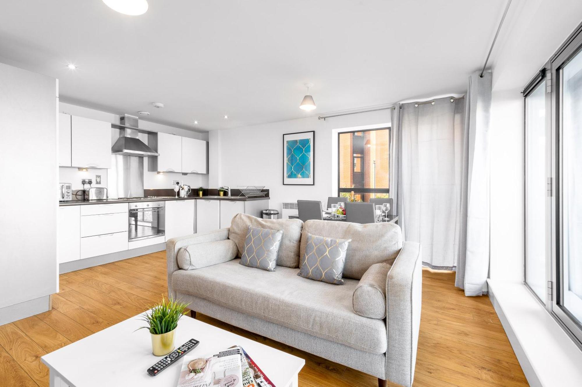 Stylish Birmingham City Centre - 2 Bed - Secure Parking - 5Ac Exterior foto
